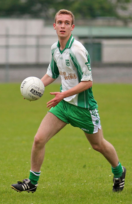 Action from the division three senior reserve football league match against Downings.