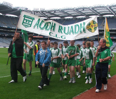 Pictures from Aodh Ruadh's underage hurlers' trip to the All-Ireland Feile
