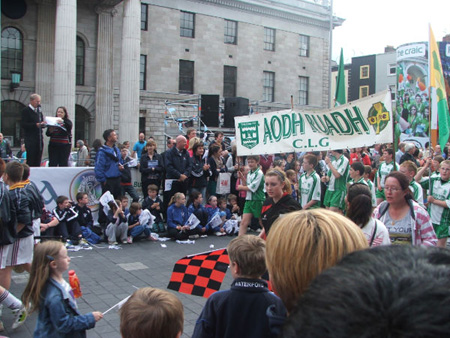 Pictures from Aodh Ruadh's underage hurlers' trip to the All-Ireland Feile