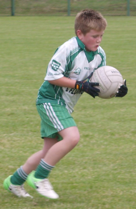 Action from the under 10 blitz at Saint Naul's.