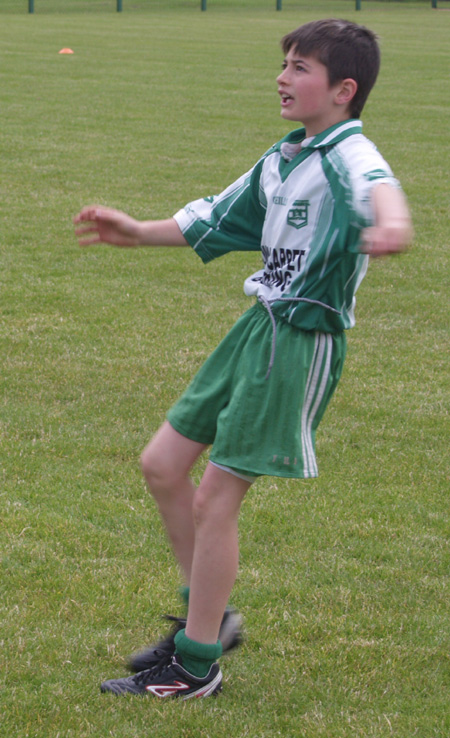 Action from the under 10 blitz at Saint Naul's.