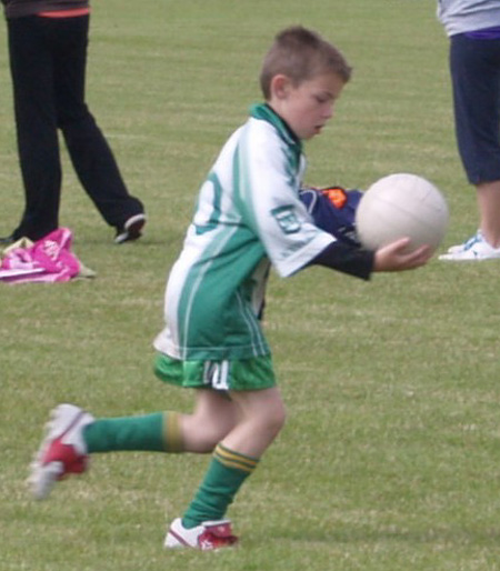 Action from the under 10 blitz at Saint Naul's.