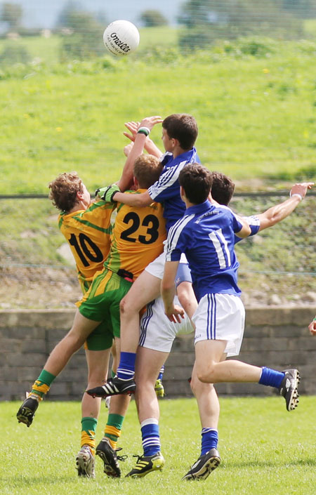 Action from the intercounty under 16 blitz hosted in Ballyshannon.