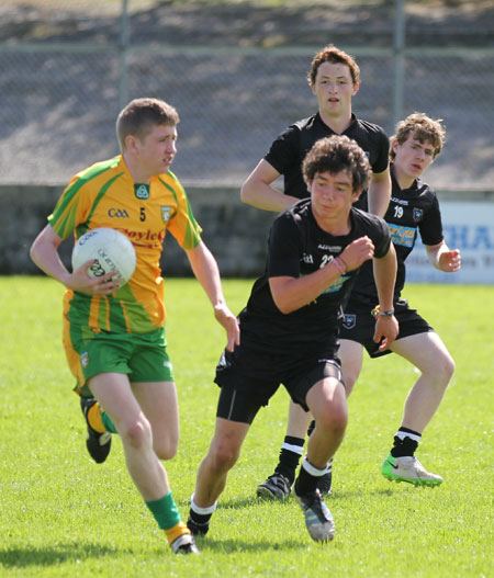 Action from the intercounty under 16 blitz hosted in Ballyshannon.