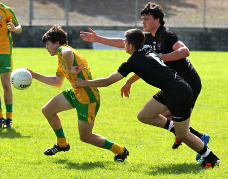 Action from the intercounty under 16 blitz hosted in Ballyshannon.