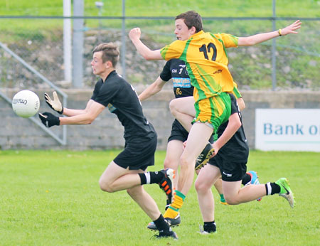 Action from the intercounty under 16 blitz hosted in Ballyshannon.