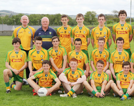 Action from the intercounty under 16 blitz hosted in Ballyshannon.