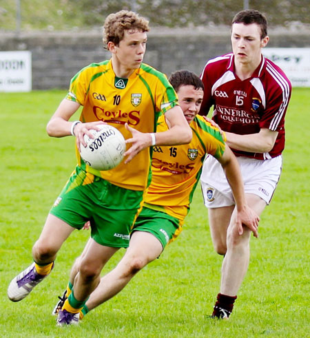 Action from the intercounty under 16 blitz hosted in Ballyshannon.