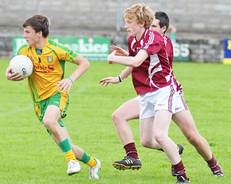 Action from the intercounty under 16 blitz hosted in Ballyshannon.