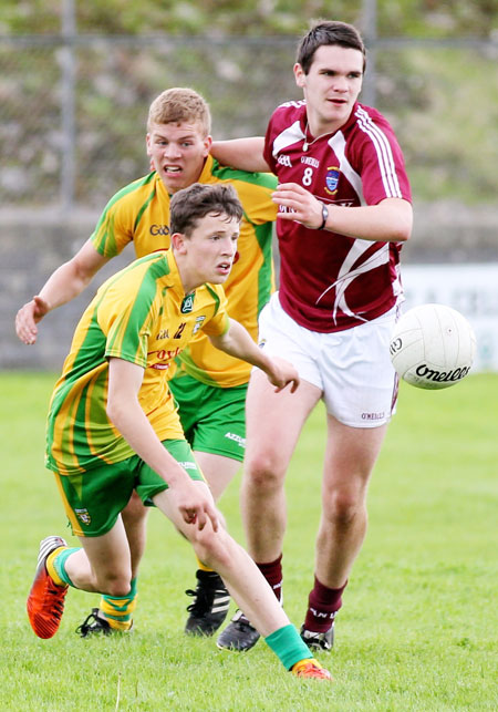 Action from the intercounty under 16 blitz hosted in Ballyshannon.