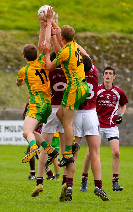 Action from the intercounty under 16 blitz hosted in Ballyshannon.