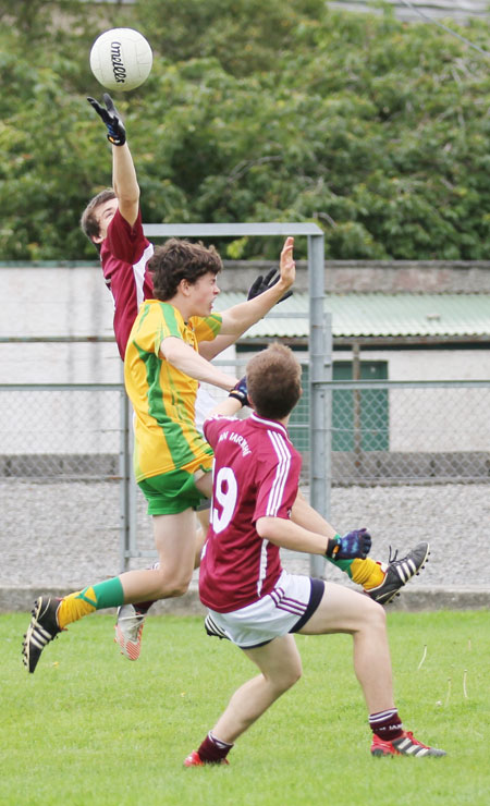 Action from the intercounty under 16 blitz hosted in Ballyshannon.