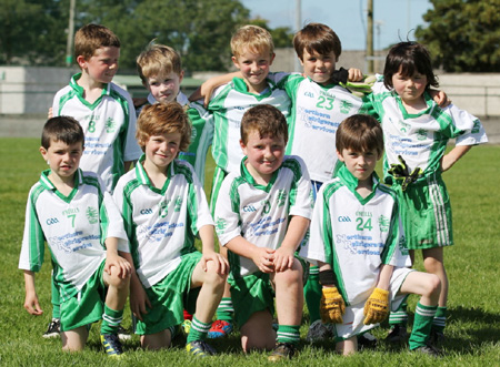 Action from th under 8 team blitz in Father Tierney Park.