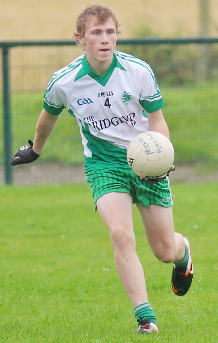 Action from the division three senior reserve football league match against Burt.