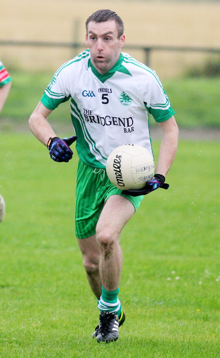 Action from the division three senior reserve football league match against Burt.