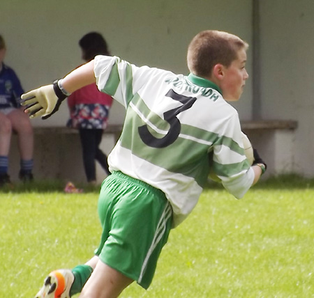 Action from the under 12 tournament between hosted by Devenish.