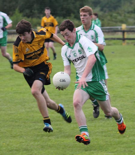 Action from the under 18 county league semi-final against Saint Eunan's.