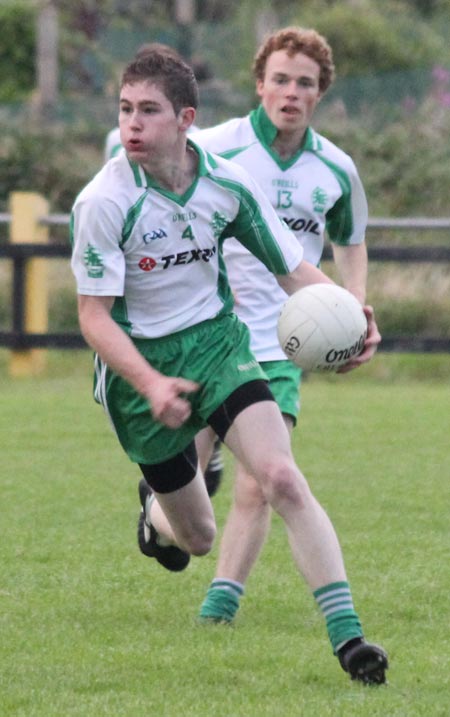 Action from the under 18 county league semi-final against Saint Eunan's.