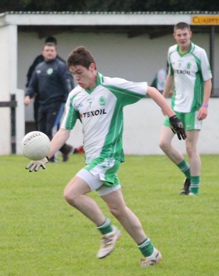 Action from the under 18 county league semi-final against Saint Eunan's.