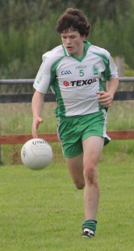 Action from the under 18 county league semi-final against Saint Eunan's.