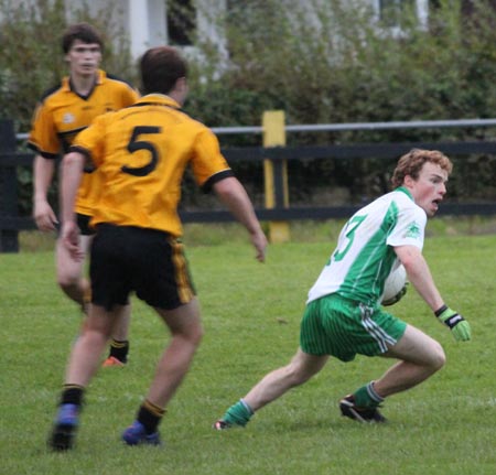 Action from the under 18 county league semi-final against Saint Eunan's.