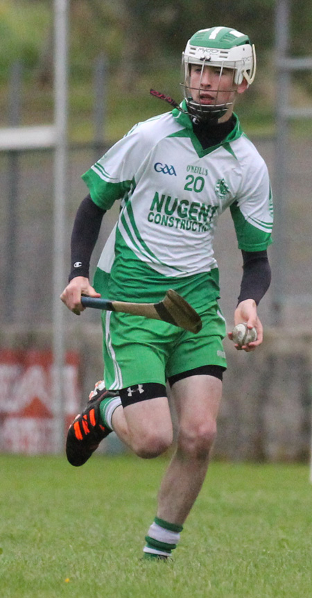 Action from the under 16 hurling game between Aodh Ruadh and Setanta.