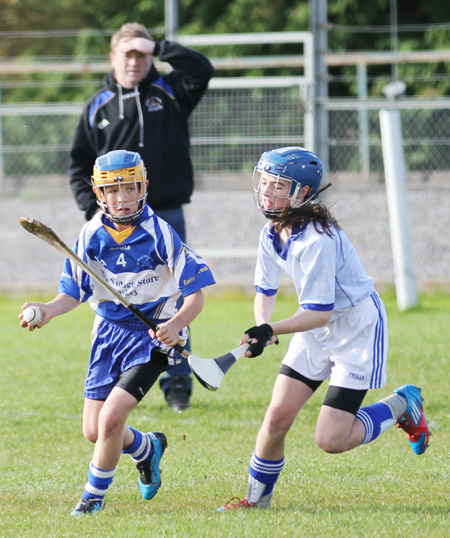 Action from the Aodh Ó Dlaigh tournament in Father Tierney Park.