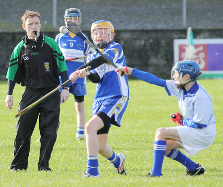 Action from the Aodh Ó Dlaigh tournament in Father Tierney Park.