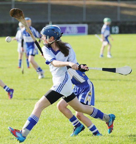 Action from the Aodh Ó Dlaigh tournament in Father Tierney Park.