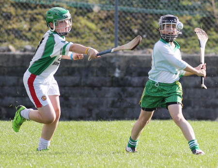 Action from the Aodh Ó Dlaigh tournament in Father Tierney Park.