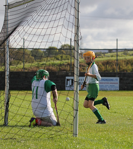 Action from the Aodh Ó Dlaigh tournament in Father Tierney Park.