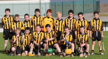 Action from the Aodh Ó Dlaigh tournament in Father Tierney Park.