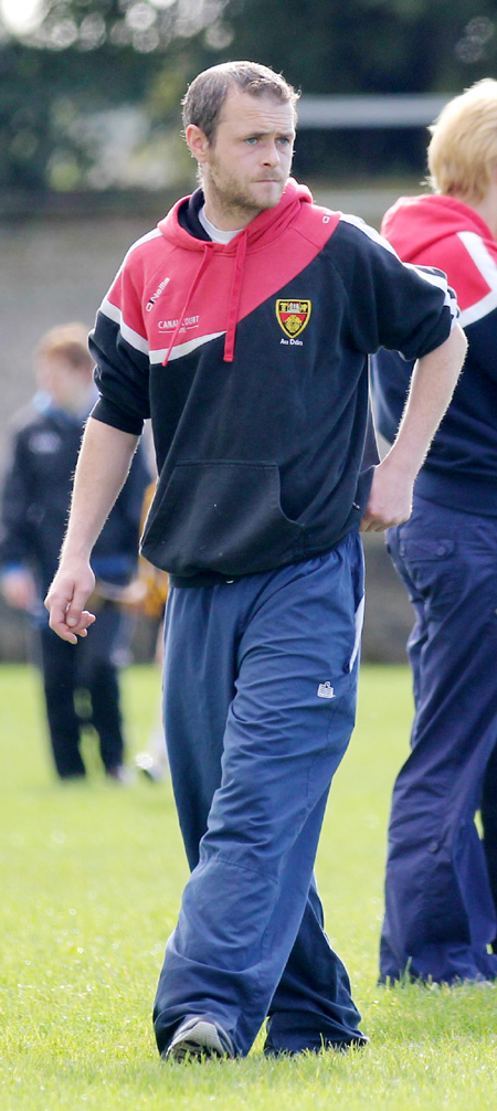 Action from the Aodh Ó Dlaigh tournament in Father Tierney Park.