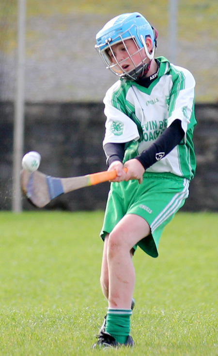 Action from the Aodh Ó Dlaigh tournament in Father Tierney Park.