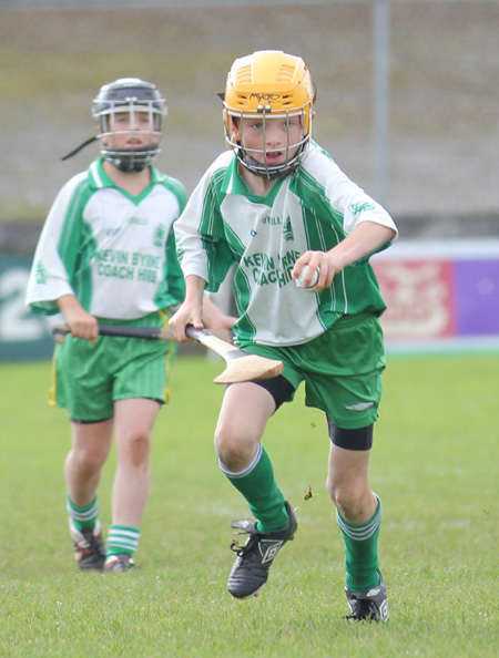 Action from the Aodh Ó Dlaigh tournament in Father Tierney Park.