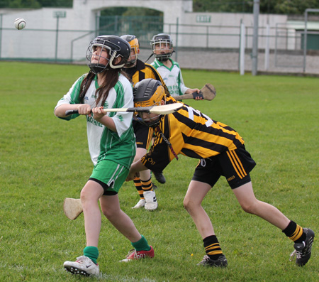 Action from the Aodh Ó Dlaigh tournament in Father Tierney Park.