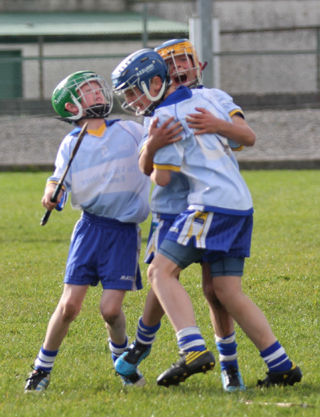 Action from the Aodh Ó Dlaigh tournament in Father Tierney Park.