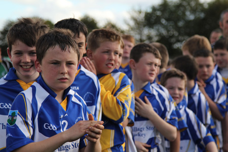 Action from the Aodh Ó Dlaigh tournament in Father Tierney Park.