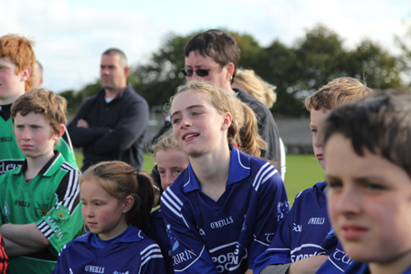 Action from the Aodh Ó Dlaigh tournament in Father Tierney Park.