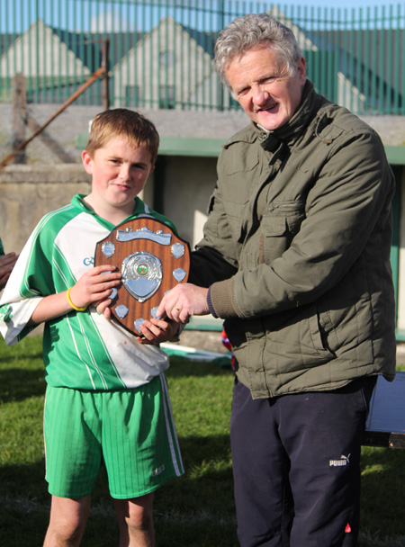 Action from the Aodh Ó Dlaigh tournament in Father Tierney Park.