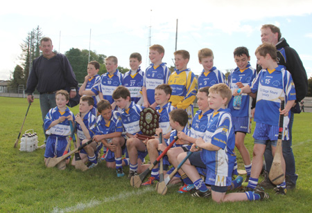 Action from the Aodh Ó Dlaigh tournament in Father Tierney Park.