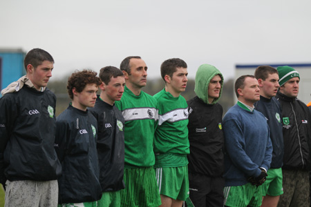 Action from the intermediate reserve football championship final against Buncrana.