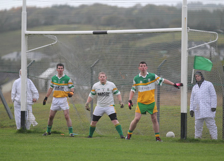 Action from the intermediate reserve football championship final against Buncrana.