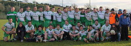 Action from the intermediate reserve football championship final against Buncrana.