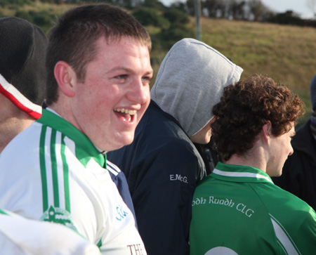 Action from the intermediate reserve football championship final against Buncrana.