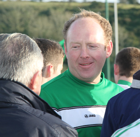 Action from the intermediate reserve football championship final against Buncrana.