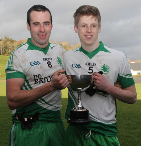 Action from the intermediate reserve football championship final against Buncrana.