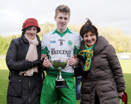 Action from the intermediate reserve football championship final against Buncrana.