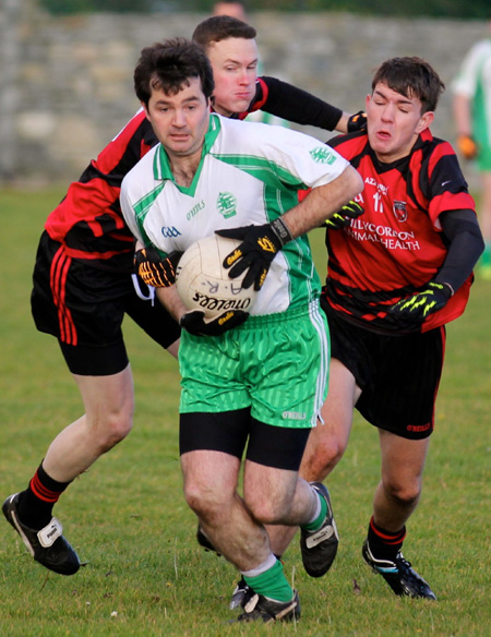 Action from the senior division 3 match against Red Hugh's.