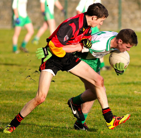 Action from the senior division 3 match against Red Hugh's.